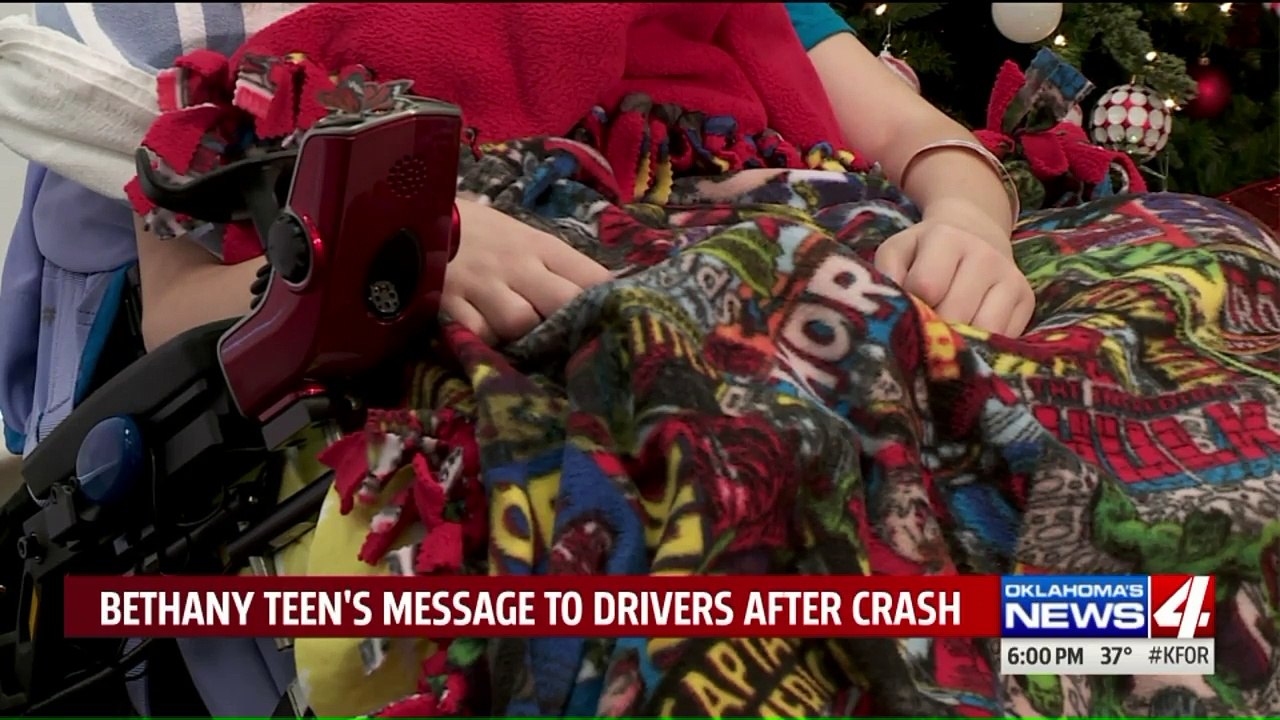 Teen Paralyzed in Crash Issues Warning to Drivers Ahead of New Year`s Eve