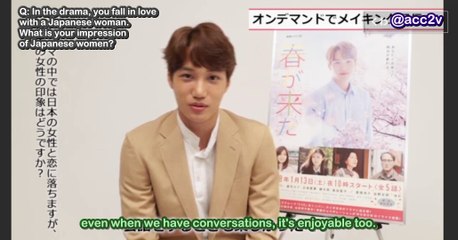 [ENG] 171228 WWW LINE - Spring Has Come Interview 3 - eks0 KAI [acc2v]