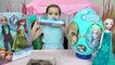 Learn colors with Baby Songs Frozen Elsa Anna Magic Transform Finger Family Son