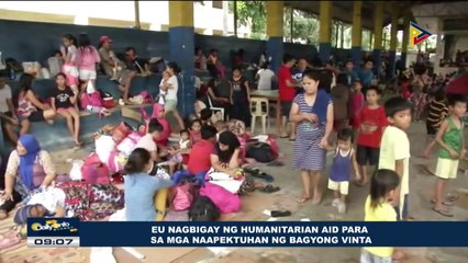 EU, nagbigay ng humanitarian aid para sa mga naapektuhan ng bagyong #VintaPH