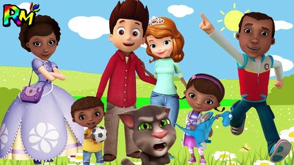 Wrong Heads Doc McStuffins Family Paw Patrol Ryder Sofia The Alphabet Song Nursery Rhymes-C