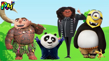 Wrong Heads Despicable Me 3 Minions Maui Kung