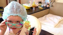 Игра Доктор! ЭЛЬЗА У ВРАЧА Делаем УКОЛ в поп