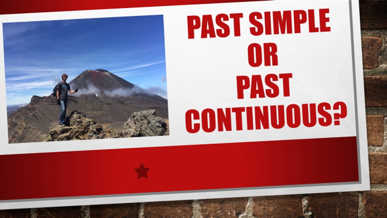 Spoken English Grammar - Past simple or past continuous (with practice exercises and answers)