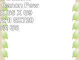 2x Premium Batterie NB13L pour Canon PowerShot G7 X  G5 X  G9 X  G7 X Mark II  SX720