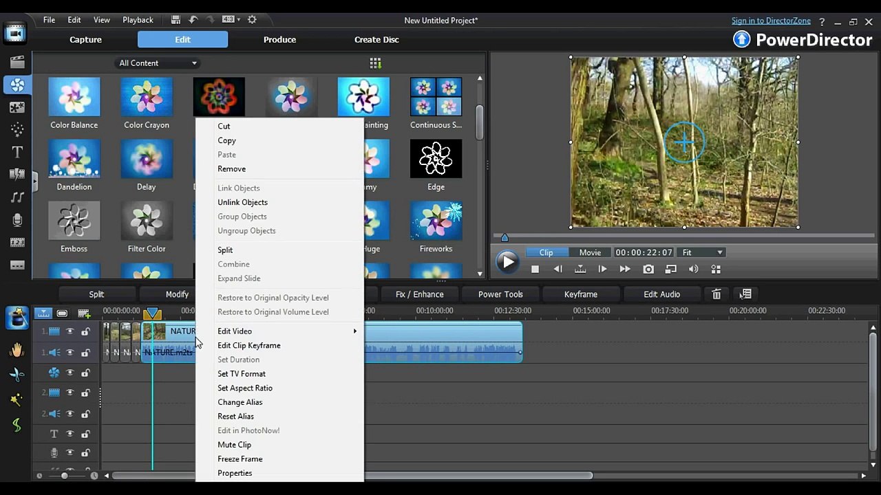 PowerDirector 9 Tutorial -- Create Amazing Videos In PowerDirector