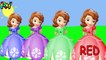 Learn Colors Wrong Lipstick Sofia the first Colors for kids Johny Johny Yes Papa Nursery Rhymes-i