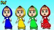 Learn Colors Wrong Makeup Lipstick Colors Masha Colors for kids Johny Johny Yes Papa Nursery Rhymes