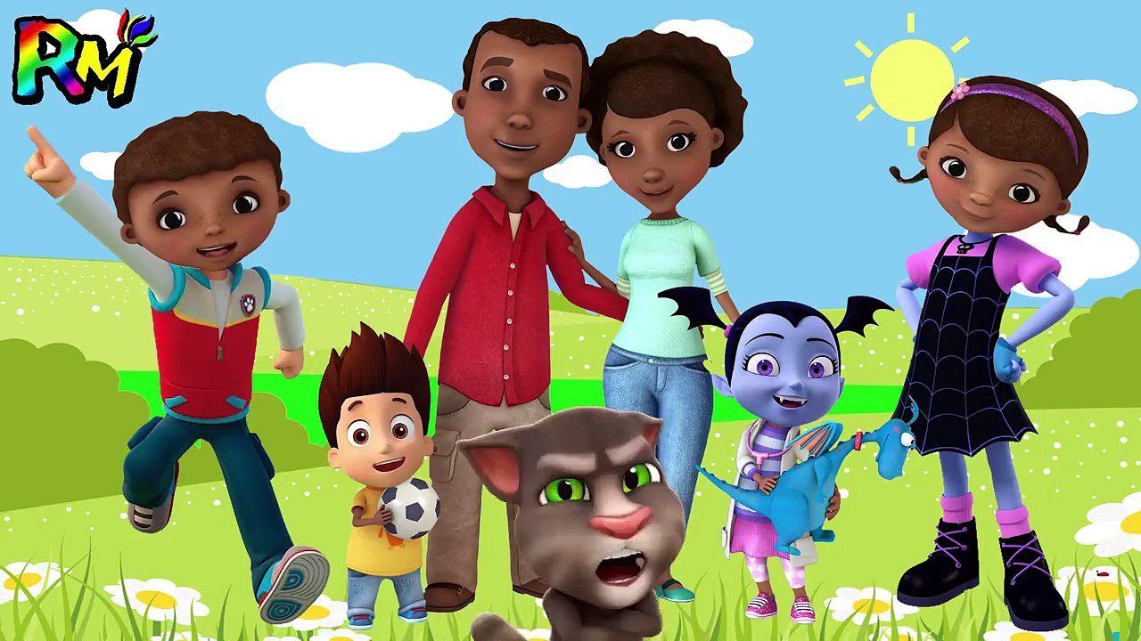Wrong Heads Doc McStuffins Family Paw Patrol Ryder VAMPIRINA The Alphabet Song Nursery Rhymes