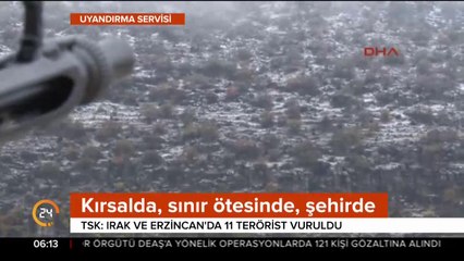 SİHA'lar bir grup terörist tespit etti