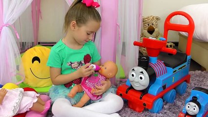 Bad Baby playing Doctor Family Fun Pretend P