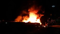 Kocaeli'de Fabrika Yangını... 3 Fabrika Alev Alev Yanıyor