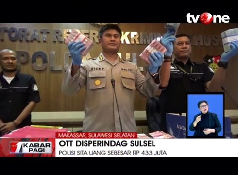 Kepala UPTD Disperindag Sulawesi Selatan Terjaring OTT