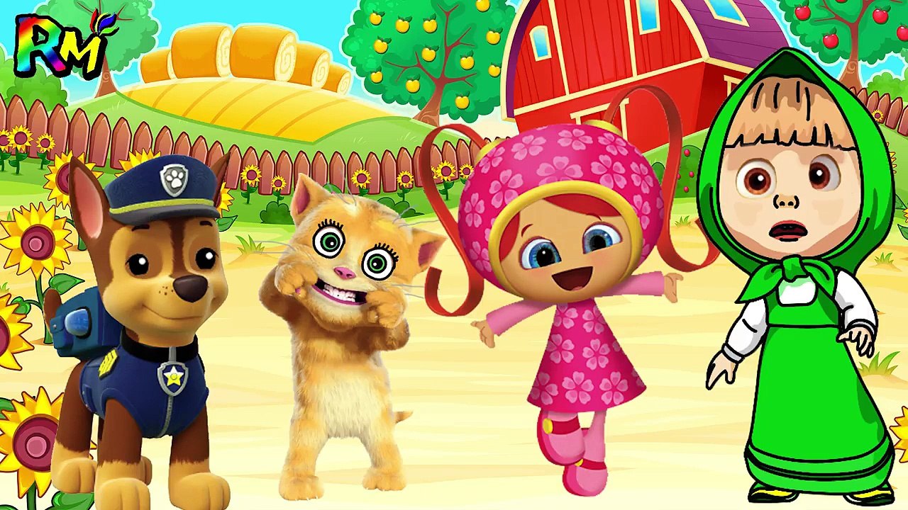 Wrong Eyes Masha Team Umizoomi Paw Patrol Talking Ginger The Alphabet Song Nurse