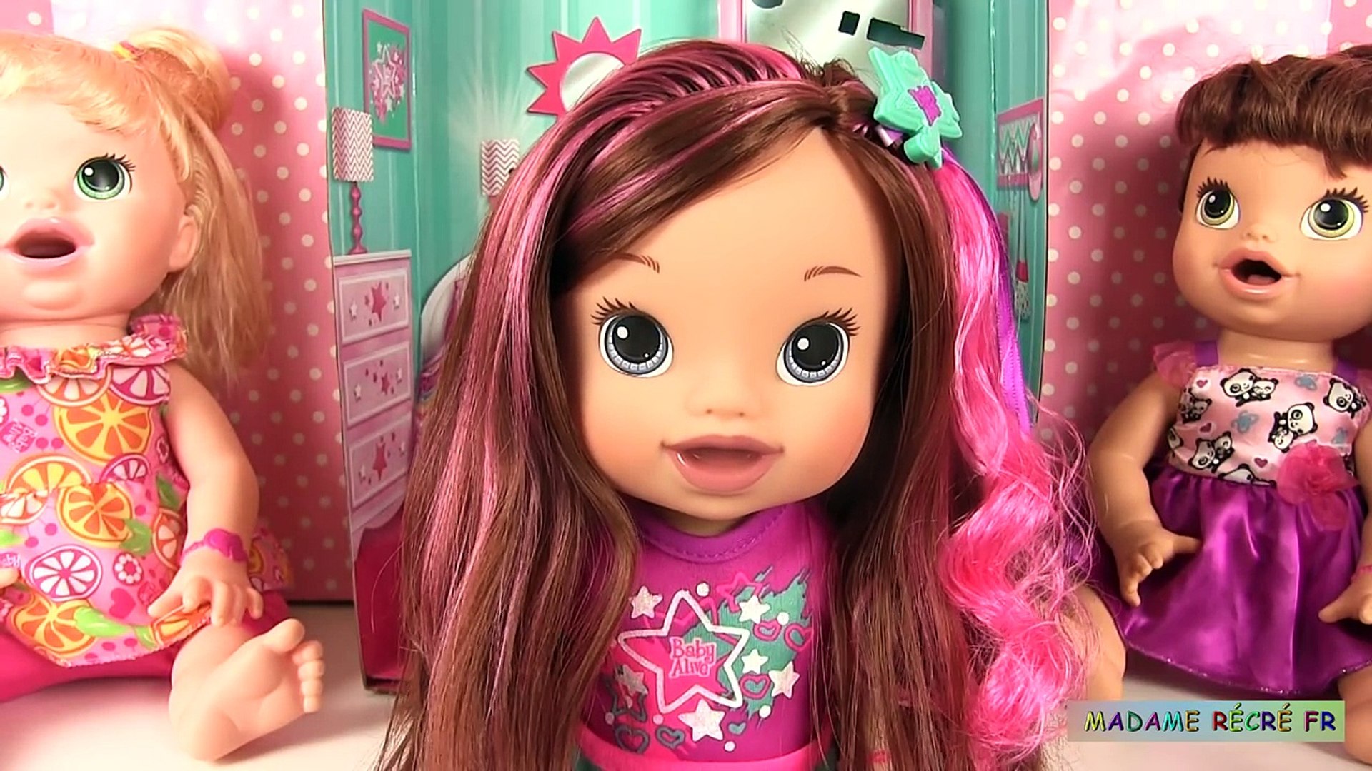 Baby Alive Poupee Coiffure Avec Christina Coupe De Cheveux Video Dailymotion