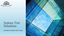 Sydney Tint - Window Cleaning Services