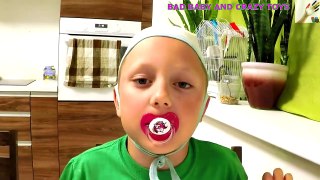 Learn Colors with Bananas for Children, Toddlers and Babies _ Funny Monkey Bad Kid