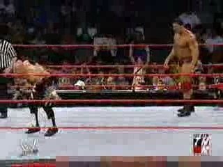 Batista Vs Justin - Début Batista A Raw