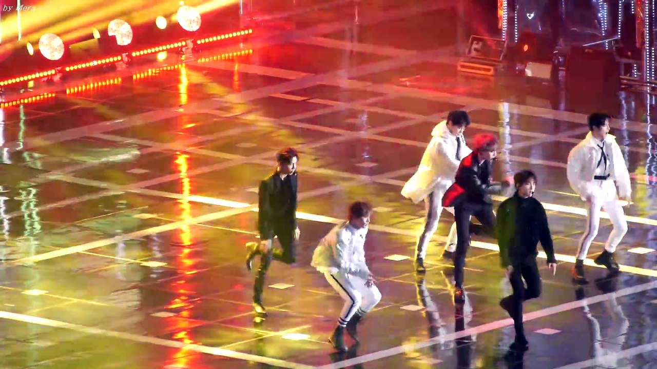 171225 갓세븐 (GOT7),NCT127 Hey come on - 신화 [전체] 직캠 Fancam (가요대전) by Mera