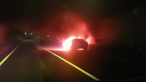 중부고속도로 터널서 차량 화재...차량 정체 / YTN