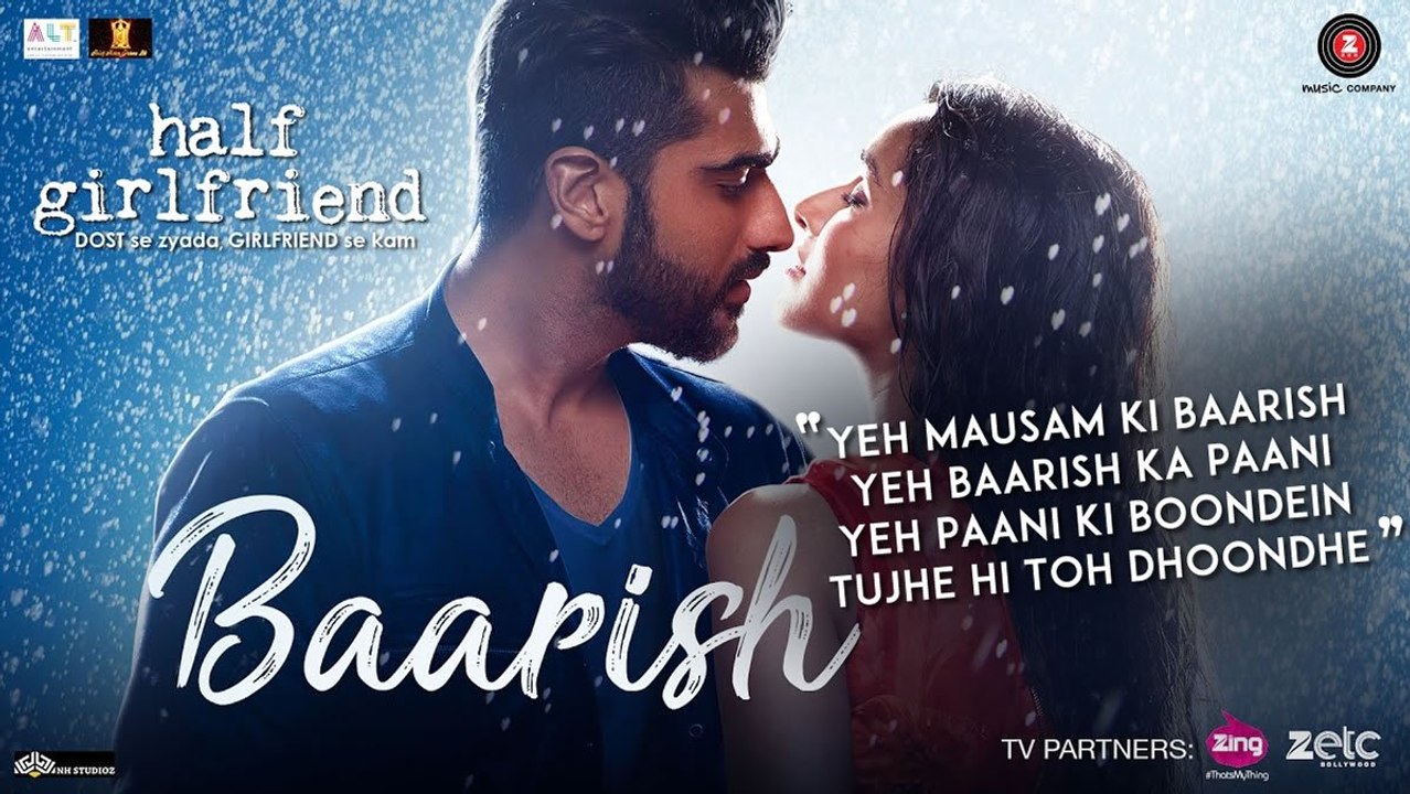 Baarish | Half Girlfriend | Arjun K & Shraddha K | Ash King & Shashaa Tirupati | Tanishk Bagchi