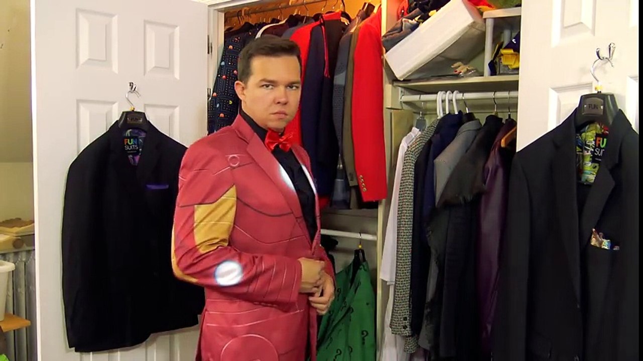 MARVEL & DC Superhero Suits!!! EPIC MENSWEAR REVIEW | Superheroes | Spiderman | Superman | Frozen Elsa | Joker