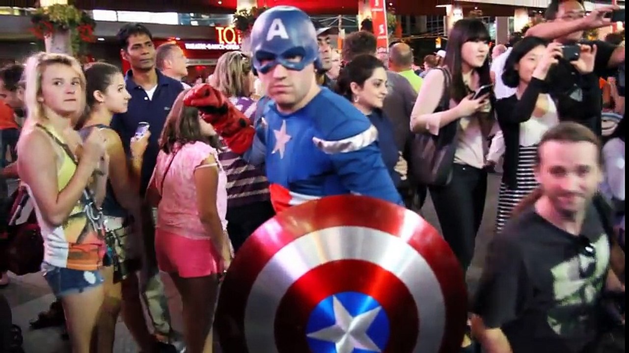 MARVEL vs DC in Toronto - Behind the Scenes | Superheroes | Spiderman | Superman | Frozen Elsa | Joker