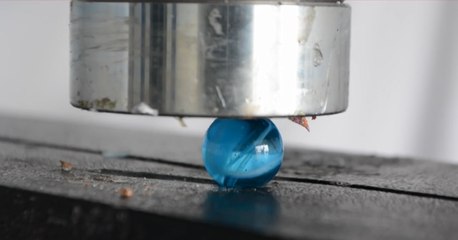 Hydraulic Pressing Ball And Result...