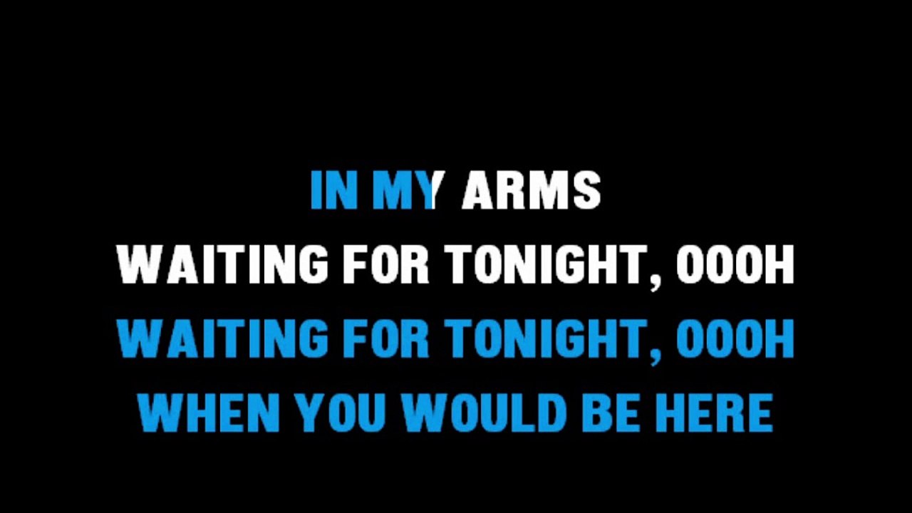 Jennifer Lopez - Waiting for tonight KARAOKE / INSTRUMENTAL