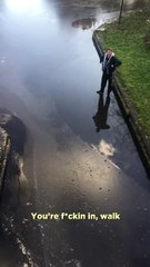 Voici pourquoi marcher sur un cours d'eau gelé est une très mauvaise idée