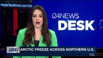 i24NEWS DESK | Arctic freeze across northern U.S. | Friday, December 29th 2017