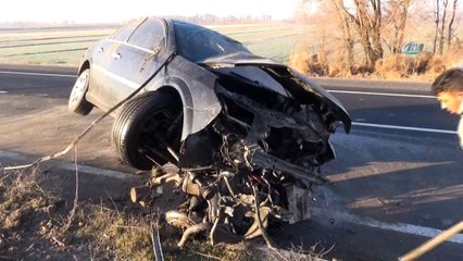 Aksaray’da trafik kazası: 2 yaralı