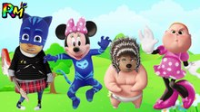 Wrong Heads Disney Minnie Mouse PJ Masks Catboy Sing Ahs Jimbo F