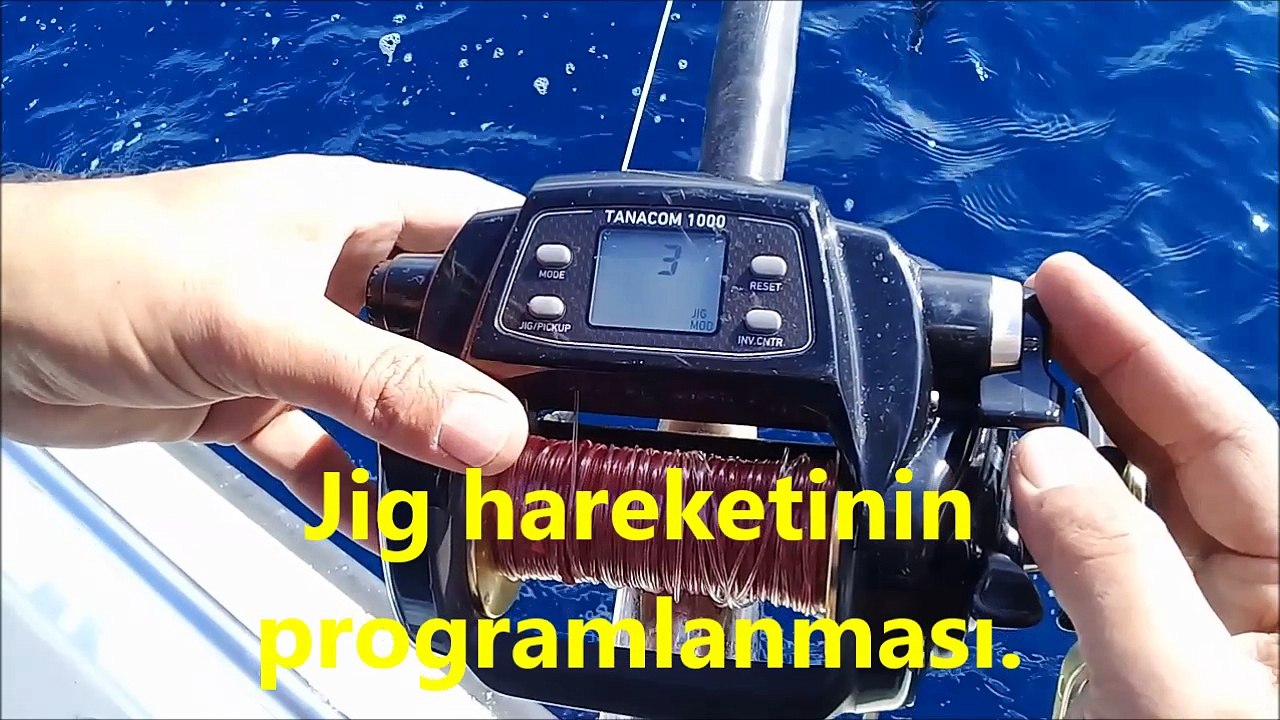 Daiwa Tanakom 1000 JİG fonksiyon AYARI.