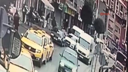 Esenler'deki Soygun ve Çatışma Anı Güvenlik Kamerasında