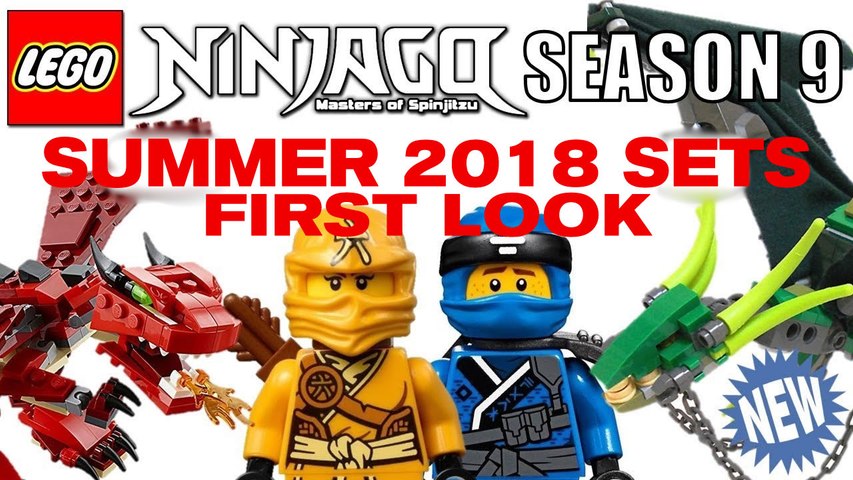 LEGO NINJAGO 2018 Season 9 Summer Sets First Look - video Dailymotion