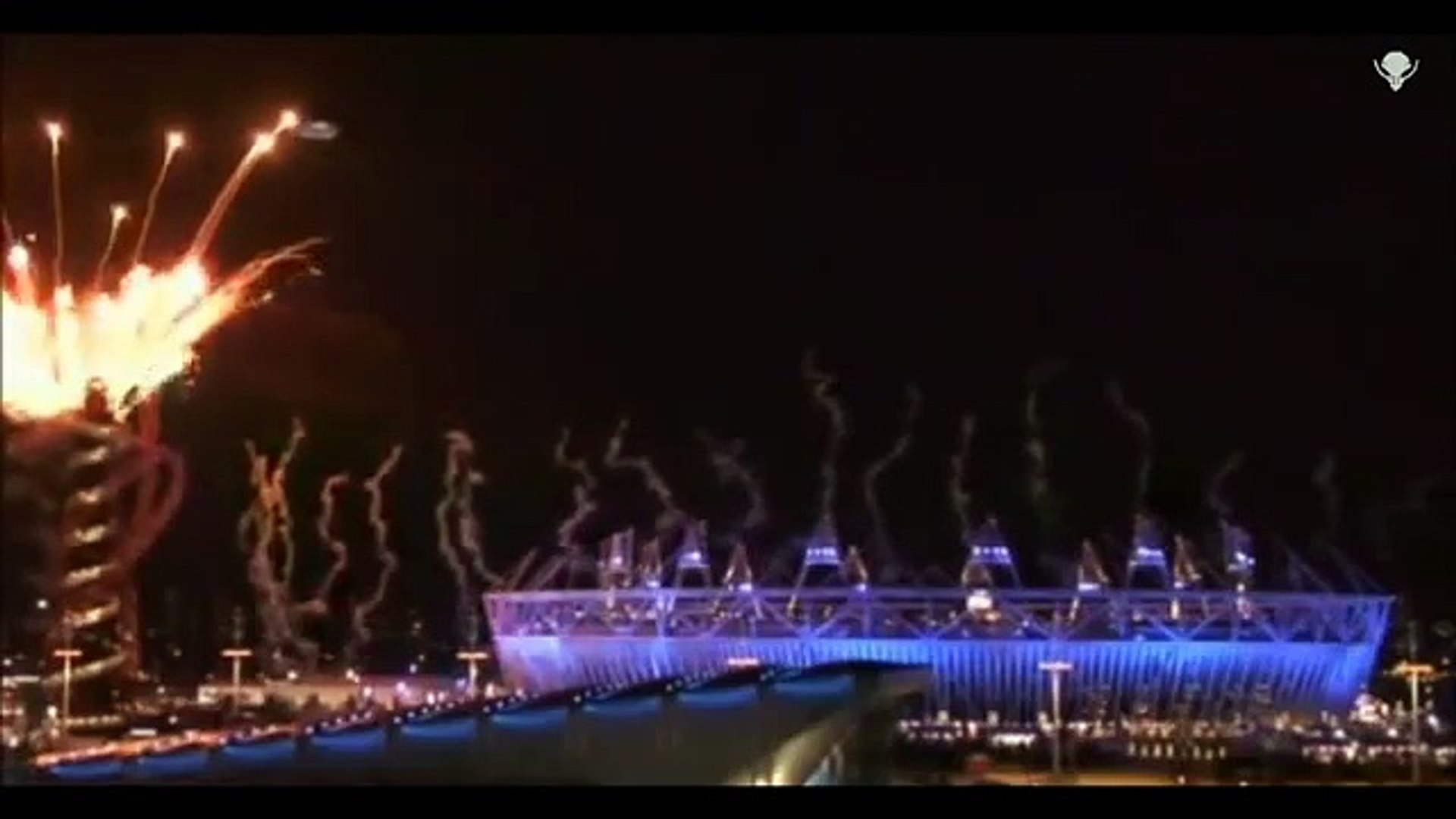 OVNI sobre ceremonia inauguración juegos olímpicos Londres 2012
