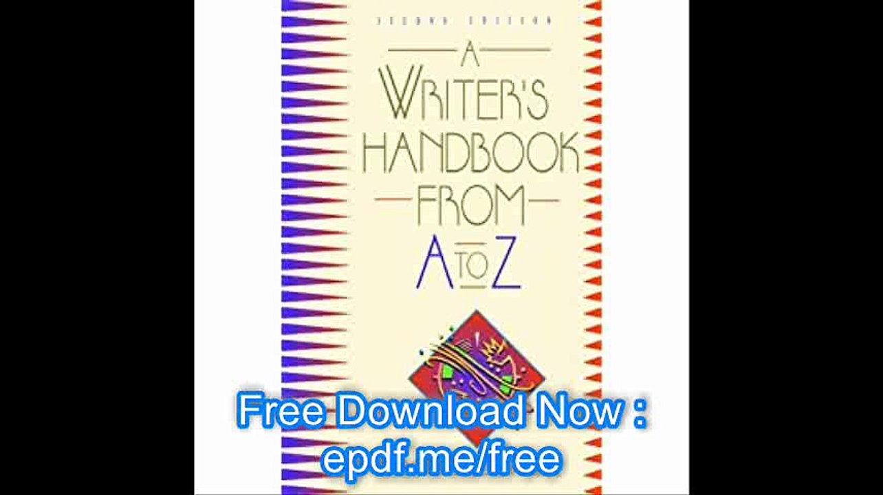 A Writer's Handbook from A to Z (2nd Edition)
