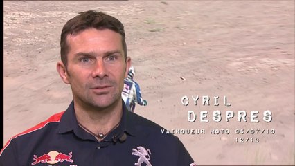 Cyril Despres rend hommage à ses anciens coéquipiers disparus