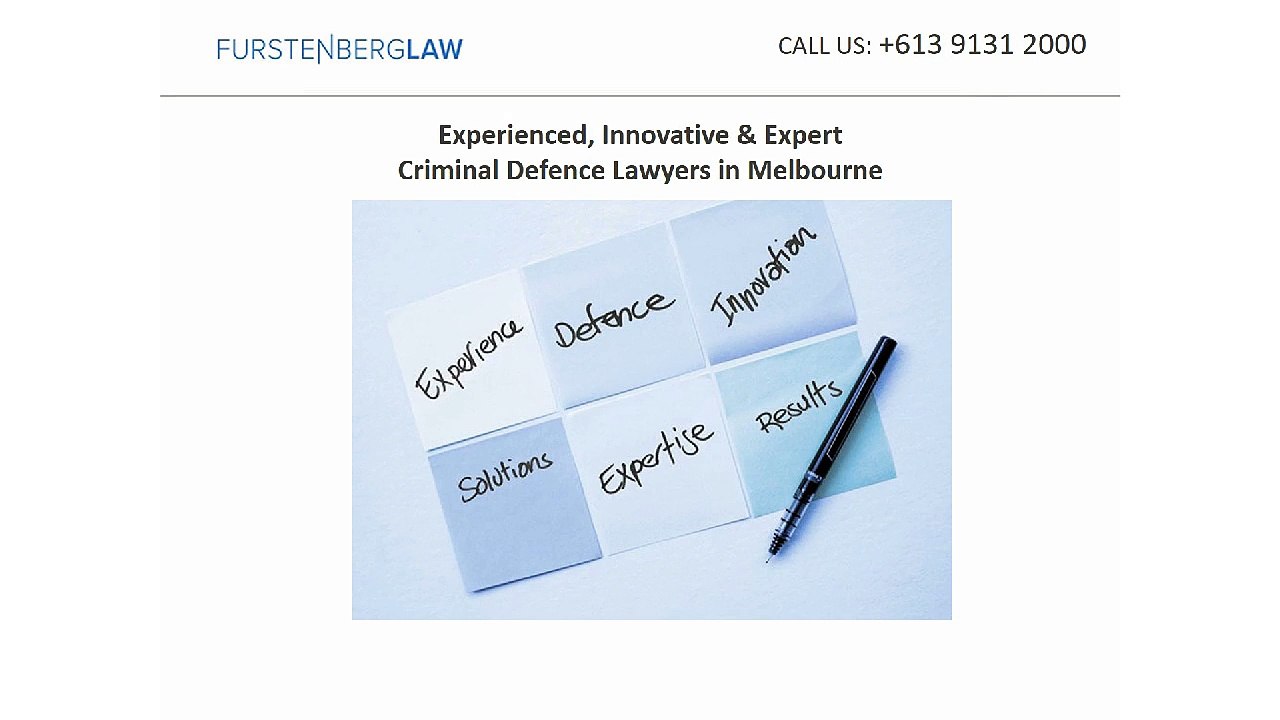 Experienced, Innovative & Expert Criminal Defence Lawyers in Melbourne