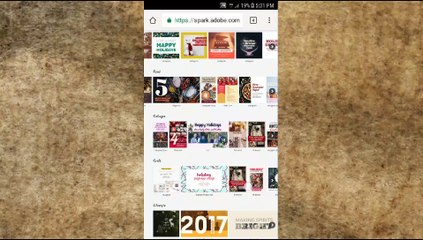 Adobe Spark : How to Use Adobe Spark in Android Smartphone