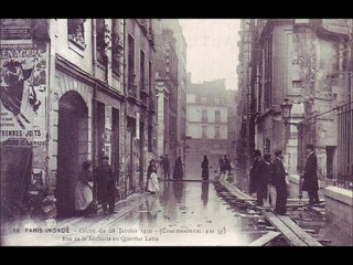 Les inondations de Paris - Janvier 1910