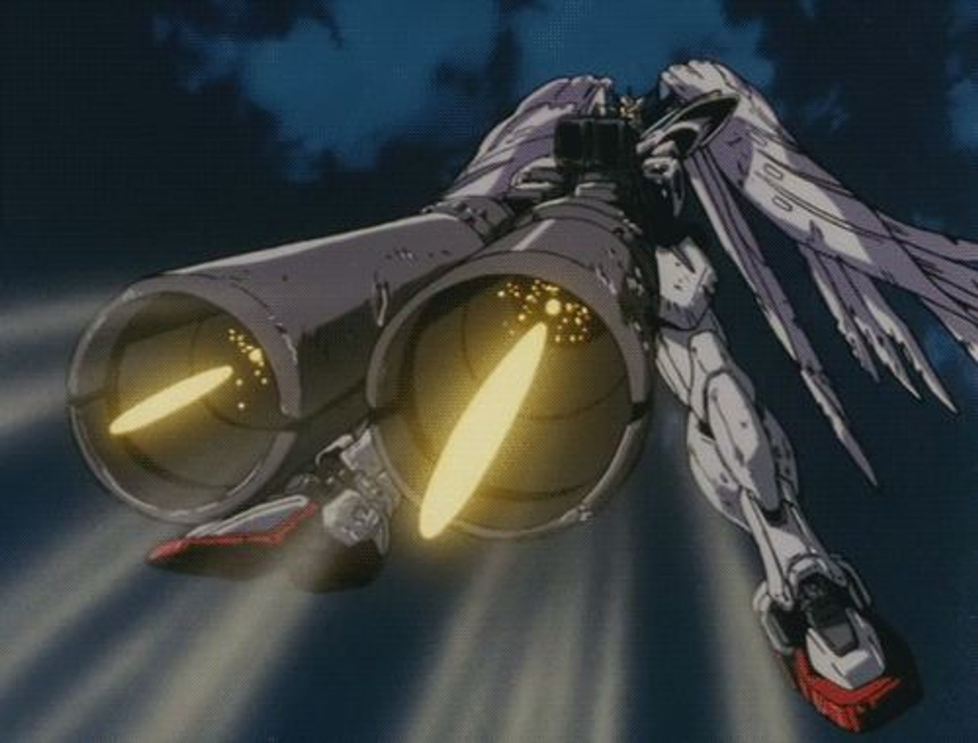 Heero Badass Scene [GUNDAM ENDLESS WALTZ], image size:1421x1080