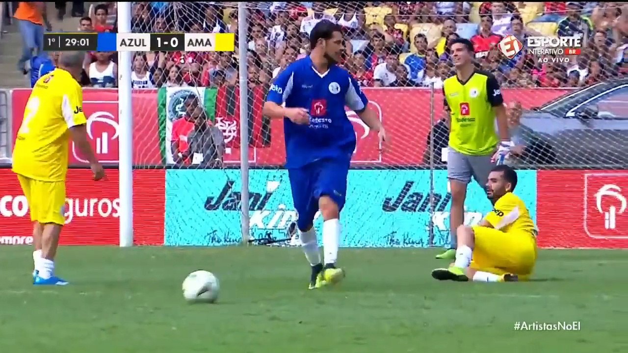 Jogo dos Artistas | Irmãos Neto, Fred 6 x 2 MC G15, Nego do Borel (HD) 27/12/2017