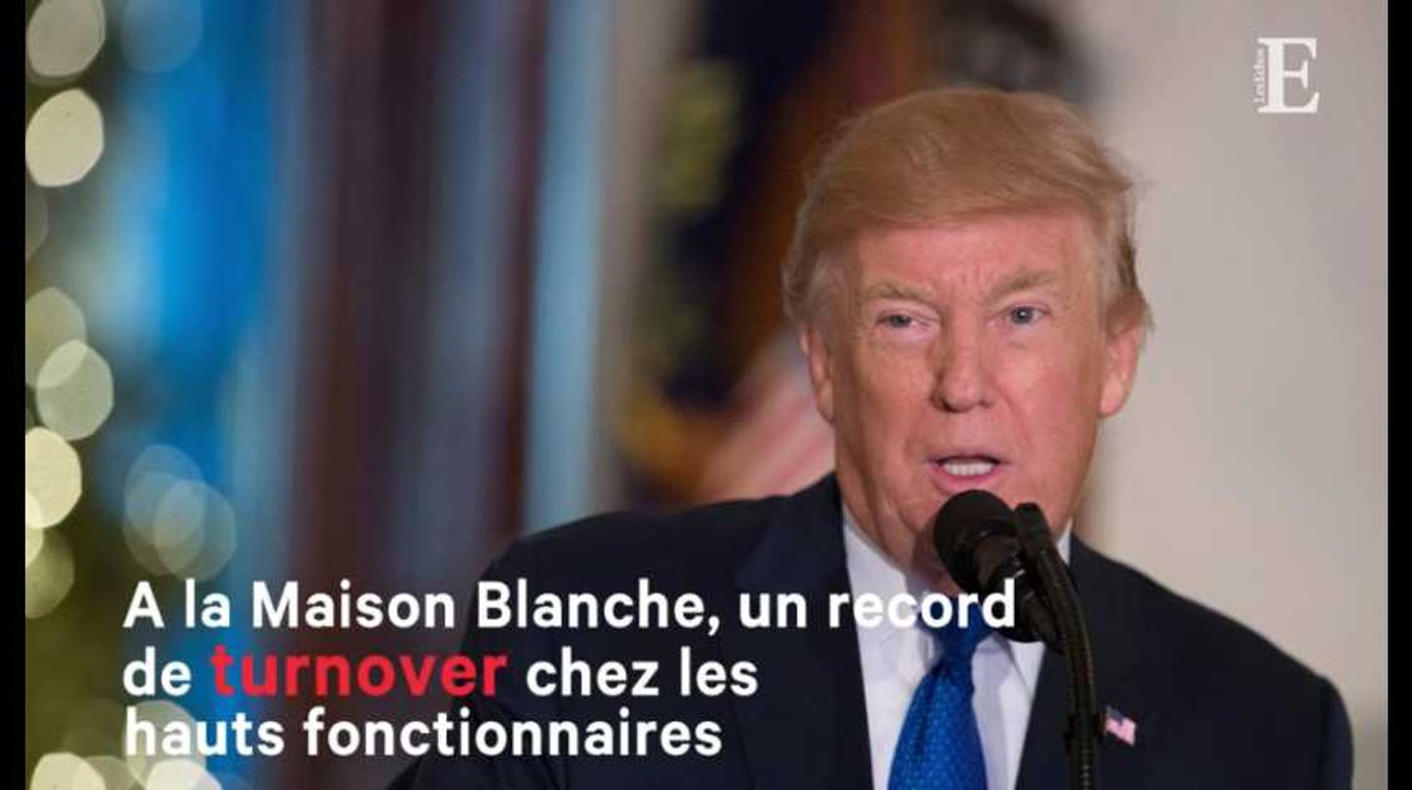 A la Maison Blanche, un record de turnover chez les hauts fonctionnaires