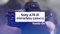 Sony A7R III mirrorless full-frame camera