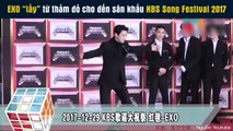 EXO “lầy” từ thảm đỏ cho đến sân khấu KBS Song Festival 2017