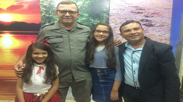 Em Continência ao Senhor Jesus com a participação dos membros da Igreja Assembléia de Deus