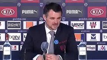 Conférence Willy Sagnol et Leonardo Jardim par Girondins