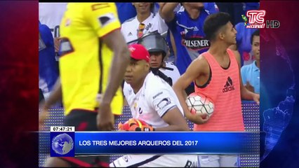 Los tres mejores arqueros del 2017